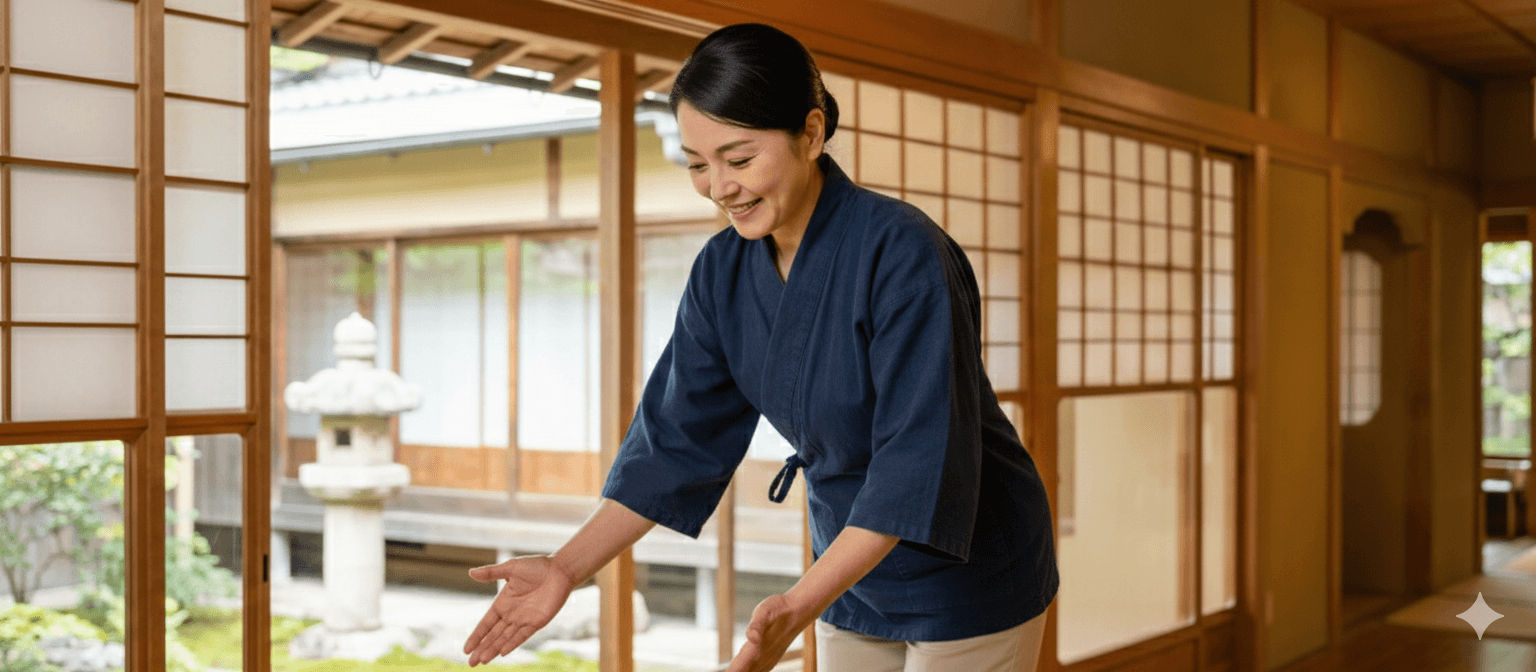 笑顔のスタッフ