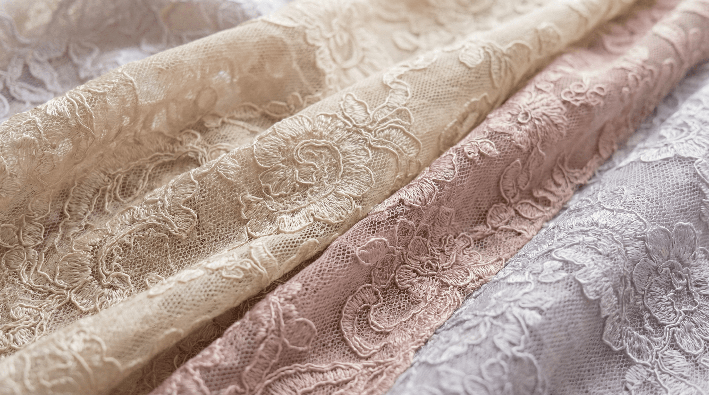 レース着物のアップ